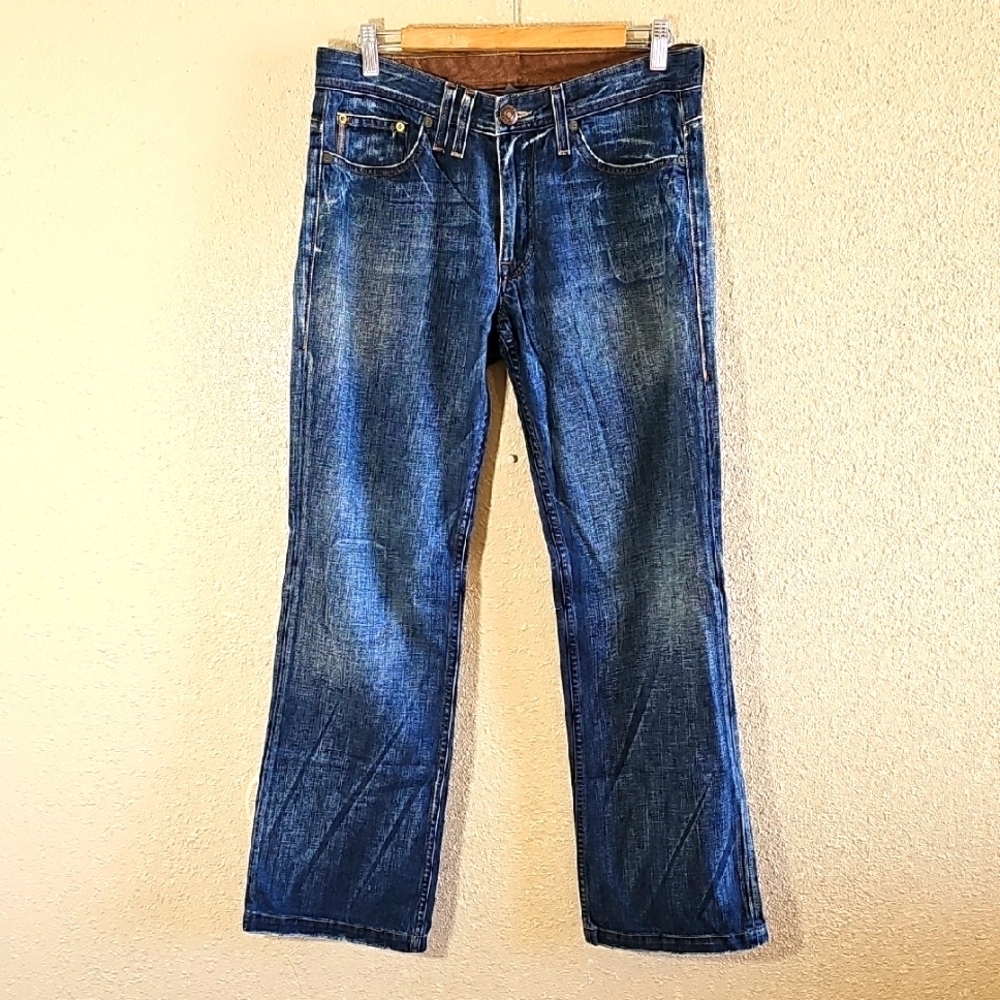 Armani Exchange Wrinkle Jeans.